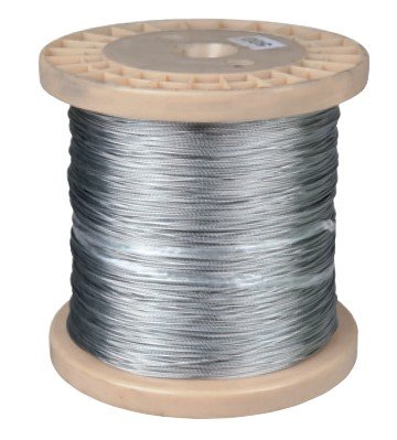 Pièces agricoles - Cloture,Jardin & Sylviculture - CABLE ACIER GALVA 500 M