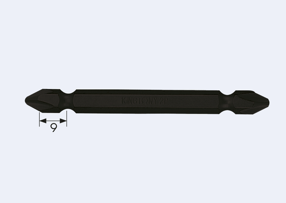 Outils - Outils divers - Embout 1/4" réversible tête courte Phillips N°3 L: 75mm