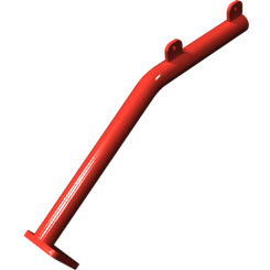 Pièces agricoles - Pièce divers - support de tuyau soudé -peint-