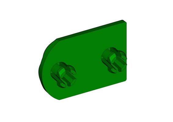 Materiels - Matériel d'élevage - autre - PATIN ANTI-FRICTION VERT SEPARATION LOGETTE RELEVABLE