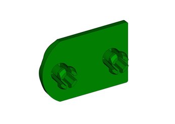 Materiels - Matériel d'élevage - autre - PATIN ANTI-FRICTION VERT SEPARATION LOGETTE RELEVABLE