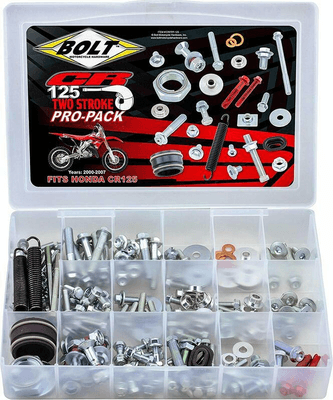 Pièces Quad & Motos - Equipement véhicule - Pack visserie BOLT Honda CR125