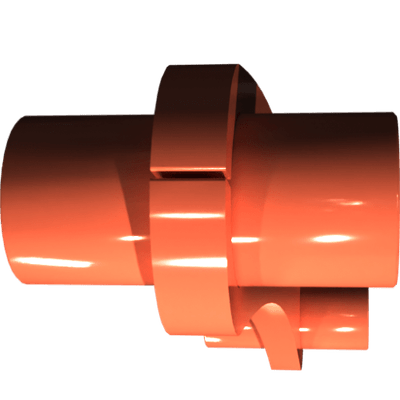 Pièces agricoles - Pièce divers - guidon inférieur soudé -peint-