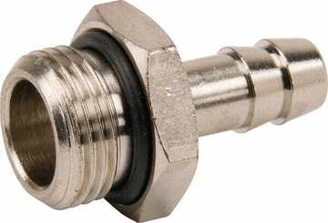 Pièces agricoles - Pièce pneumatique - Embout de tuyau 9 mm x 3/8"
