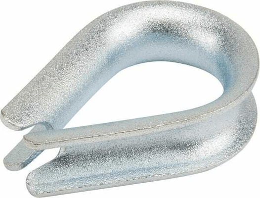 Pièces agricoles - Fasteners - Cosse-coeur zingué 19 mm