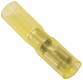 Connecteur jaune femelle/femelle plat