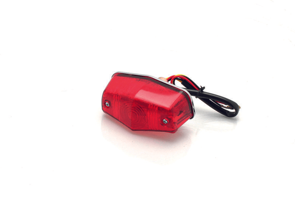 Pièces Quad & Motos - Equipement véhicule - Feux arrière homologué Bihr Mini-Lucas chromé P21 - 5W/12V