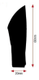 Clignotants V PARTS Spike LED noir universel