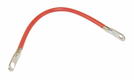Câble de batteries rouge 30cm oeillets 6/11 mm