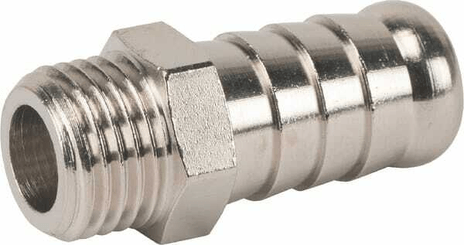 Pièces agricoles - Pièce pneumatique - Embout de tuyau 12 mm x 1/4"