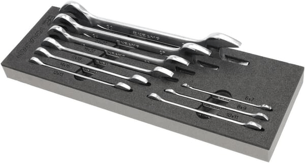 Outils - Outils divers - Jeu de clés à fourche 9 pièces