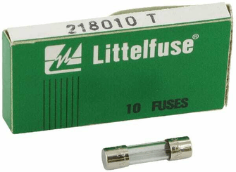 Pièces agricoles - Electricité - Fusible verre 10A longueur 20mm Siba