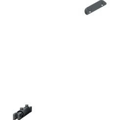 Pièces agricoles - Pièce divers - trémie de la plaque de distance peinte