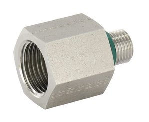 Pièces agricoles - Hydraulique - Douille réductrice M/F 3/8" BSPx1/2" BSP WD SS