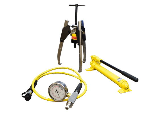 Outils - Outils divers - Extracteur hydraulique 3 g autocentrant- pompe ENERPAC 296-prof 350