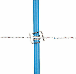 Pièces agricoles - Cloture,Jardin & Sylviculture - 10 Ressorts inox piquet PVC