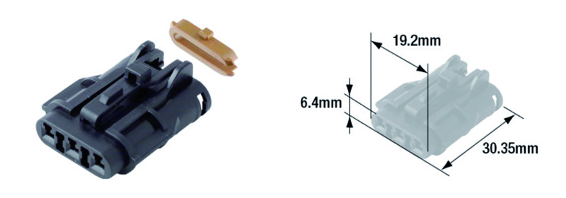 Pièces Quad & Motos - Outillage - Connectique électrique mâle étanche TOURMAX type 070 (FRY)