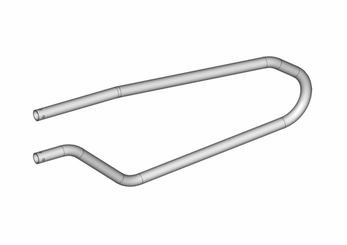 Materiels - Accessoires 10Kg-20Kg - EPINGLE US GENISSE NUE L.1.70M
