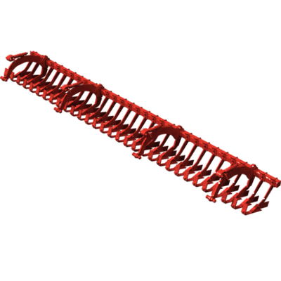 Pièces agricoles - Pièce divers - Barre decrottoirCOMPLETE 4M (KV/VICON)