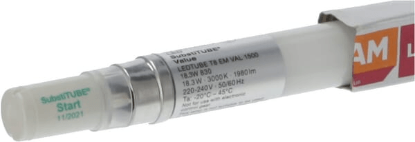 Pièces agricoles - Electricité - Tube LED EM 18.3W 830 G13 1500mm