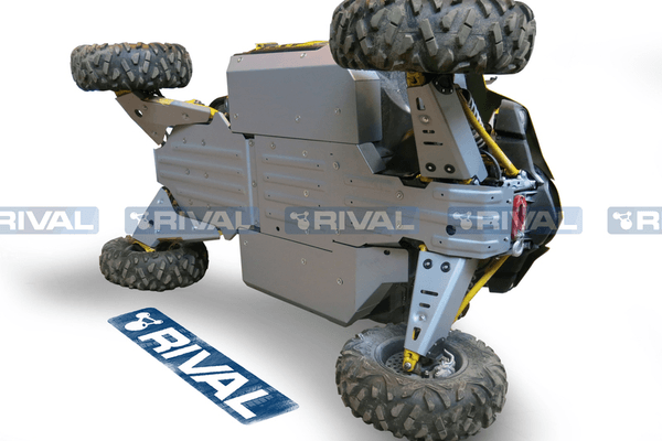 Pièces Quad & Motos - Equipement véhicule - Kit sabot complet RIVAL - aluminium Yamaha YXZ 1000