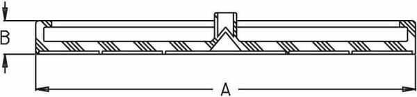 Pièces agricoles - Pièce Pulvérisateur - Caoutchouc de couvercle de réservoir 265 mm