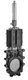 Vanne à guillotine 10" bidirectionnelle (hydraulique)