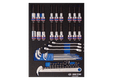 Module mousse + PP 31 pièces Torx-Mâles-tuyauter