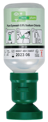 Equipement protection individuelle - Equipement - Flacon de rinçage pour les yeux 200ml (par 1)