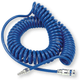 Flexible spiralé d'atelier polyuréthane 6,5x10 mm équipé avec raccords 310 (par 1)