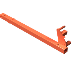 Pièces agricoles - Pièce divers - bras oscillant gauche soudé peint