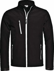 Vêtements et protections - Vêtement  - Veste Softshell, noir, taille 2XL, EU : 58-60 Santino