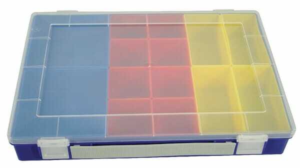 Pièces agricoles - Outils atelier - Boîte d'assortiment 14 compartiments Hünersdorff