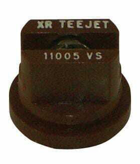 Pièces agricoles - Pièce Pulvérisateur - Buse à jet plat XR 110° 5 brun acier inoxydable TeeJet