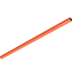 Pièces agricoles - Pièce divers - tube carré f. herse 1400mm -peint-