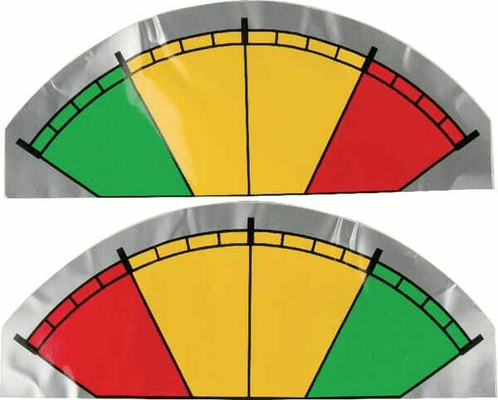 Pièces agricoles - Fertilisation & Lisier - Autocollant de graduation