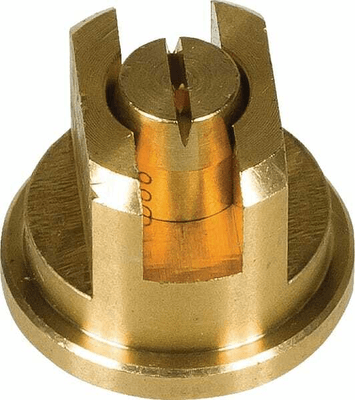 Pièces agricoles - Pièce Pulvérisateur - Buse à jet plat ES 80° 02 dorée laiton Lechler