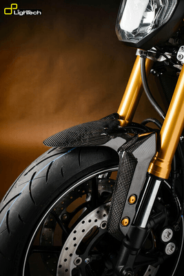 Pièces Quad & Motos - Pièces communes - Garde boue avant LIGHTECH carbone brillant Yamaha Mt-09
