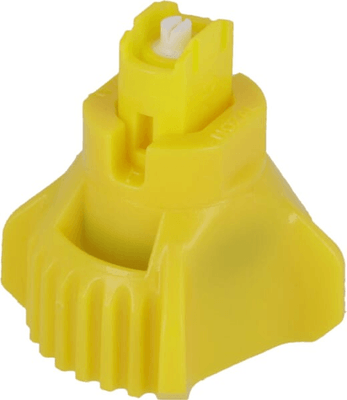 Pièces agricoles - Pièce Pulvérisateur - Jeu de buses à injection d'air (8 pièces) ADX 120° 02 jaune