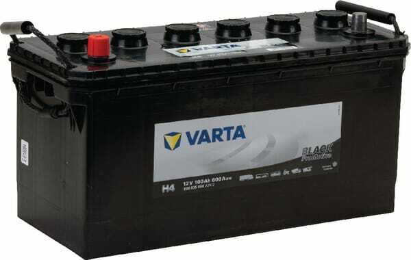 Pièces agricoles - Eclairage - Batterie 12V 100Ah 600A Promotive Black VARTA