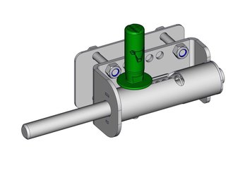Materiels - Matériel d'élevage - autre - VERROU AUTOLOCK ADAPTABLE AVEC CONTREPLAQUE SEPARATION