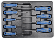 Module servante 9 tournevis Torx T8 - T40