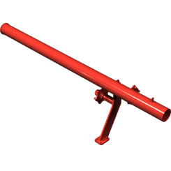 Pièces agricoles - Pièce divers - Bras double gauche soudé -peint-