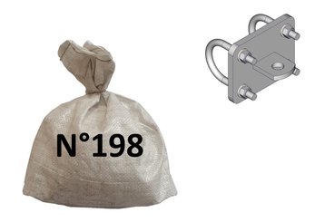 Materiels - Accessoires 0Kg-5Kg - SACHET FIXATION MURALE POUR VEAU/OVIN