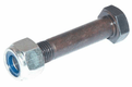Vis à tête hexagonale avec contre-écrou M12x1,25x60