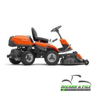Materiels - Tondeuse autoportée - Tondeuse autoportée coupe frontale cellules Husqvarna R216TAWD