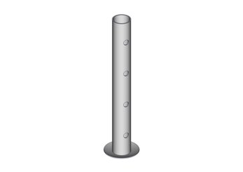 Materiels - Accessoires 0Kg-5Kg - PIED REGLABLE AUGE MODULABLE