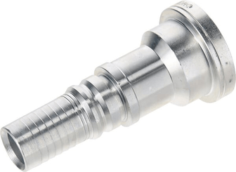 Pièces agricoles - Hydraulique - Raccord à sertir 4SH-DN25 avec bride ø54,0 mm