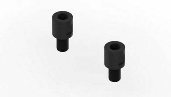 Pièces Quad & Motos - Equipement véhicule - Rétroviseur LIGHTECH universel M10/125 - noir