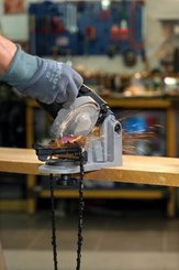 Pièces agricoles - Jardin et forêt pièce adaptable - Affûteuse de chaîne à batterie d'établi, MicroJolly, Tecomec